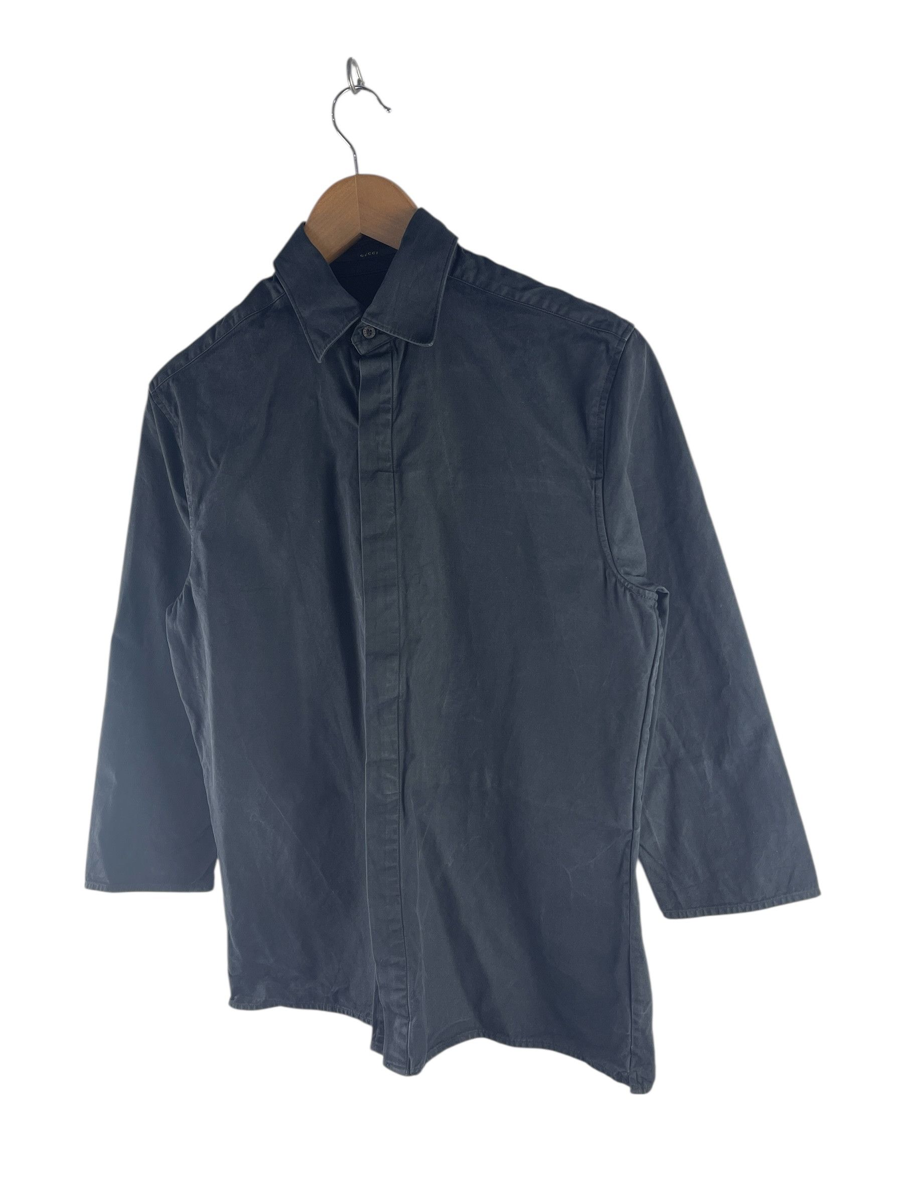 Gucci Vintage Gucci Long Sleeve Button Down Shirt Size S / US 4 / IT 40 - 5 Thumbnail