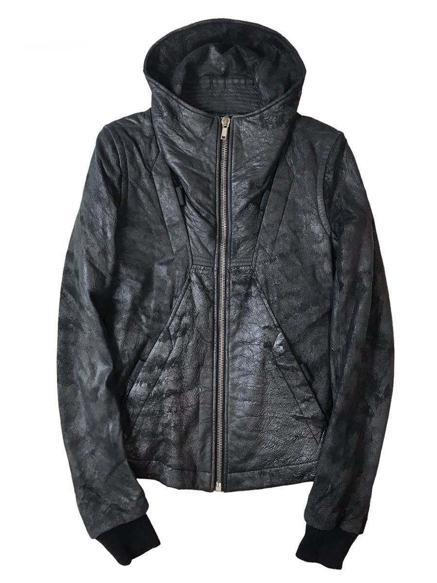 Rick Owens FW09 “CRUST” Leather Jacket RU4760 LB | Grailed