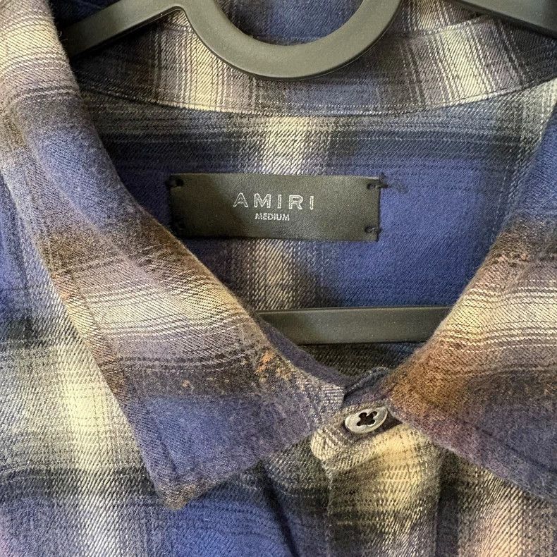 Amiri Amiri The first generation of electric purple dyed shirt 25 Size US M / EU 48-50 / 2 - 8 Thumbnail