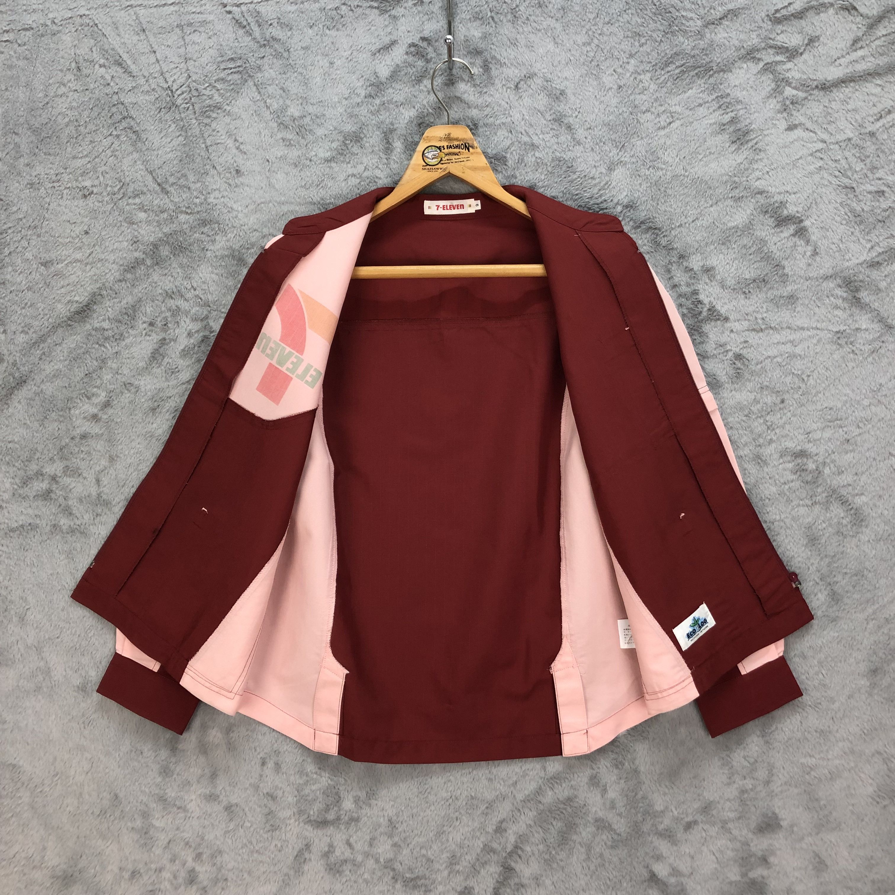 Japanese Brand 7-ELEVEN Detachable Sleeve Uniform Jacket #5455-191 Size S / US 4 / IT 40 - 9 Thumbnail