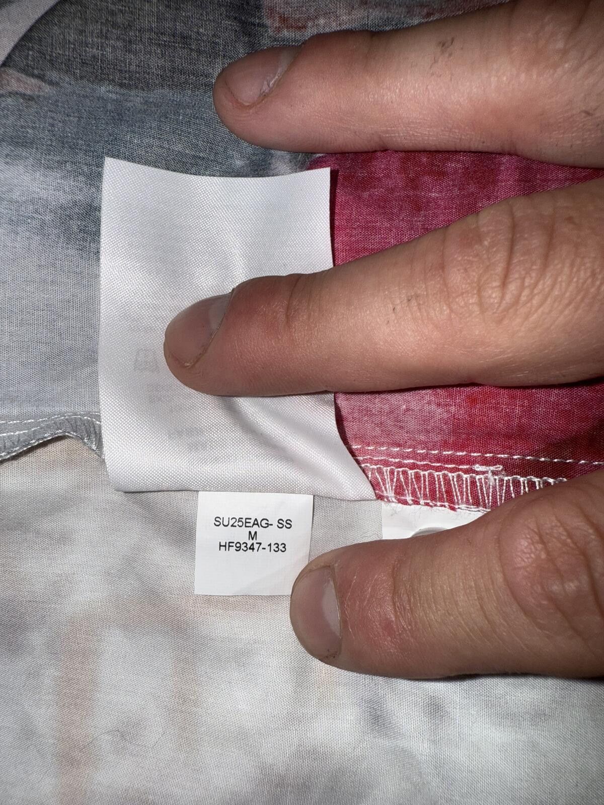 Nike Jordan Men Camp Shirt Sail Tops Sample Size US M / EU 48-50 / 2 - 9 Thumbnail