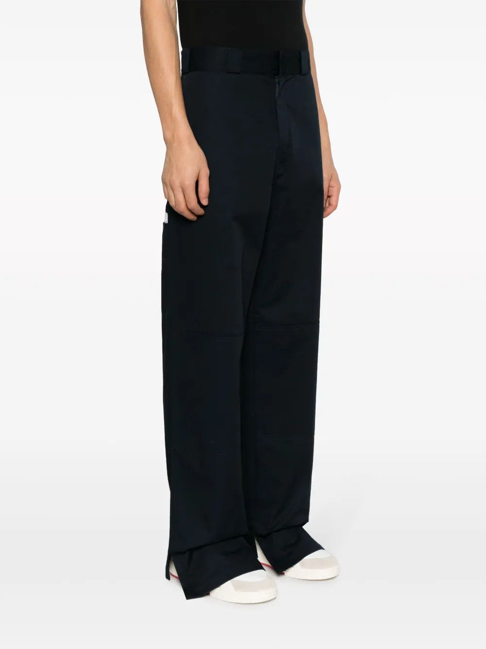 Palm Angels o1y0325 Casual Pant in Midnight Blue Size US 32 / EU 48 - 3 Thumbnail