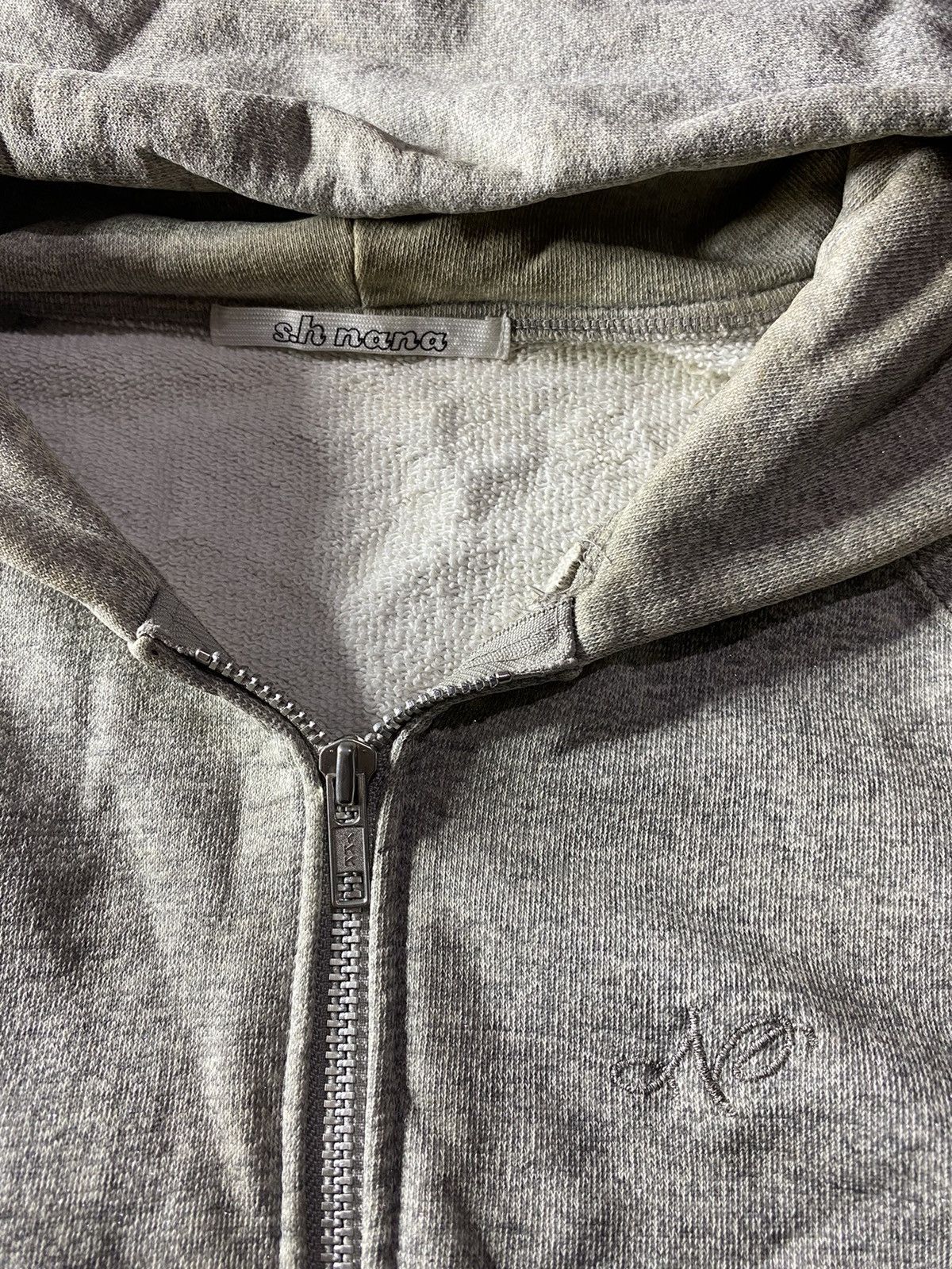 Beauty Beast × If Six Was Nine × Le Grande Bleu (L.G.B.) Vintage s.h nana waxed glitter hoodie Size US M / EU 48-50 / 2 - 9 Thumbnail