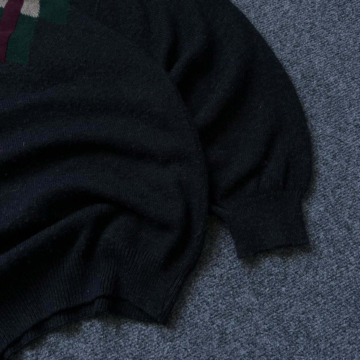 If Six Was Nine VTG Knit Wool Sweater Abstractive Size XL - 2XL Old Money Size US XXL / EU 58 / 5 - 8 Thumbnail