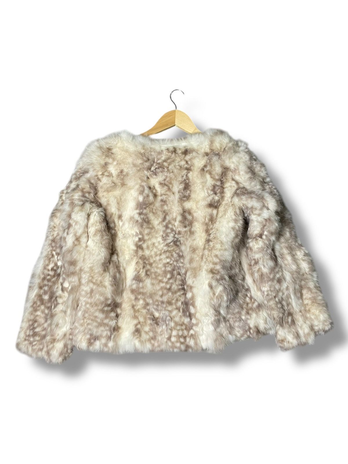 Japanese Brand × Michel Klein × Vintage Vintage MICHEL KLEIN Fur Jacket (85) Size US XXS / EU 40 - 6 Thumbnail