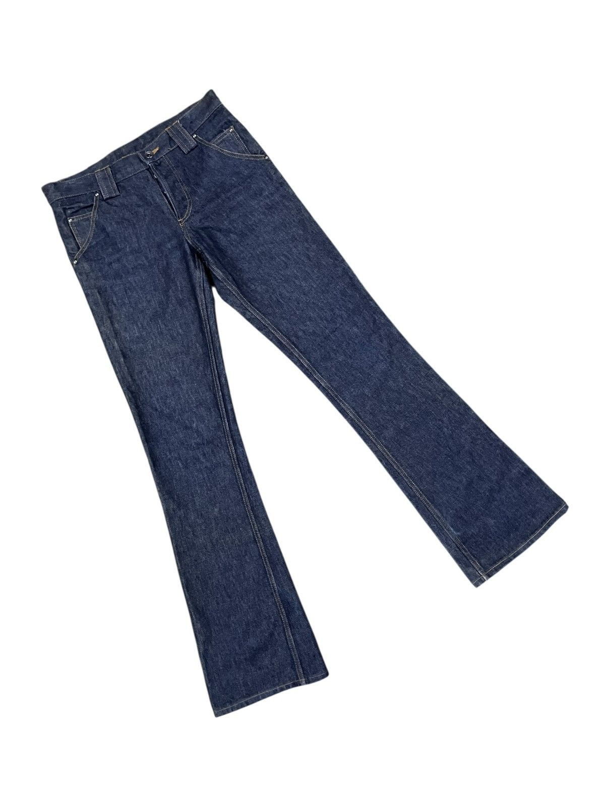 Shellac Avant Garde Shellac Flared Lowrise Jeans Size US 30 / EU 46 - 10 Thumbnail