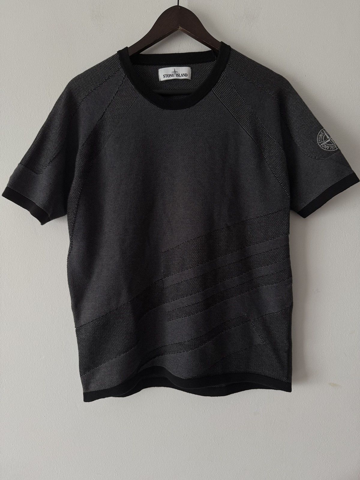 Stone Island 🔥🔥 Stone Island 3D Print Knitted T-Shirt Size US L / EU 52-54 / 3 - 1 Thumbnail
