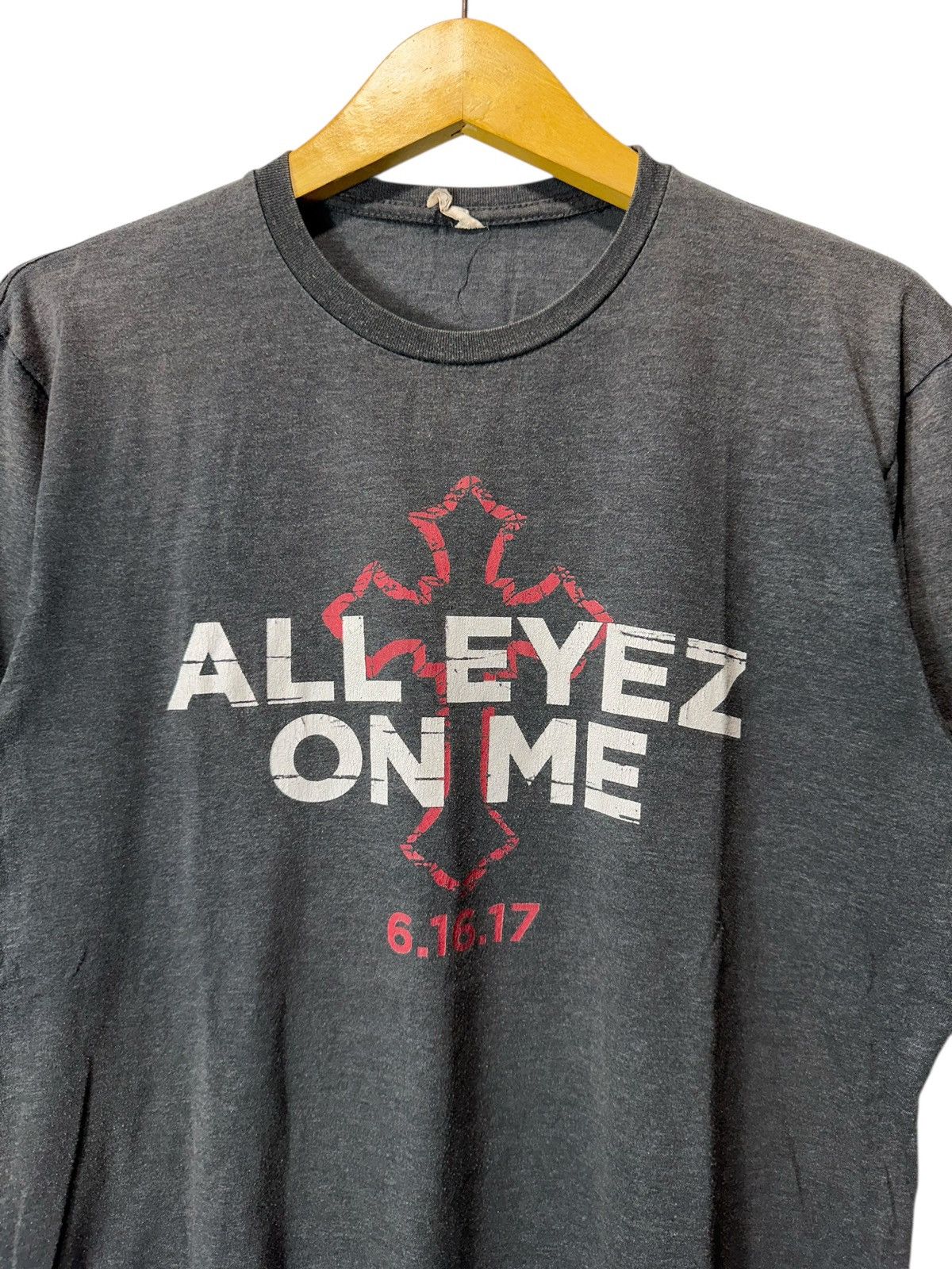 Rap Tees SICK FADED ALL EYEZ ON ME BEST QUOTES Tupac Shakur T shirt Size US M / EU 48-50 / 2 - 3 Thumbnail