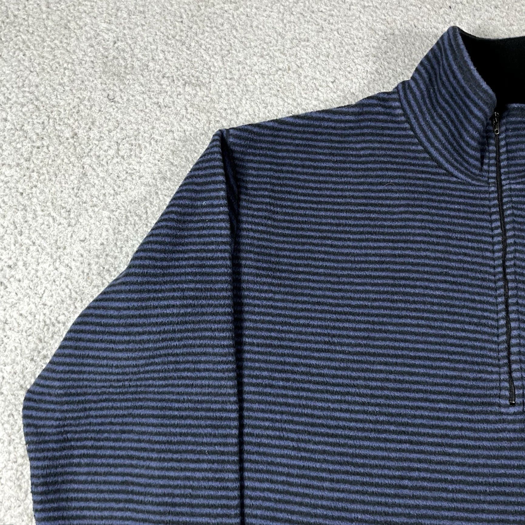 Patagonia Patagonia Capilene 1/4 Zip Mens L Blue Stripe Pullover Fleece VTG 1998 USA Windbreaker 90s Size US L / EU 52-54 / 3 - 7 Thumbnail