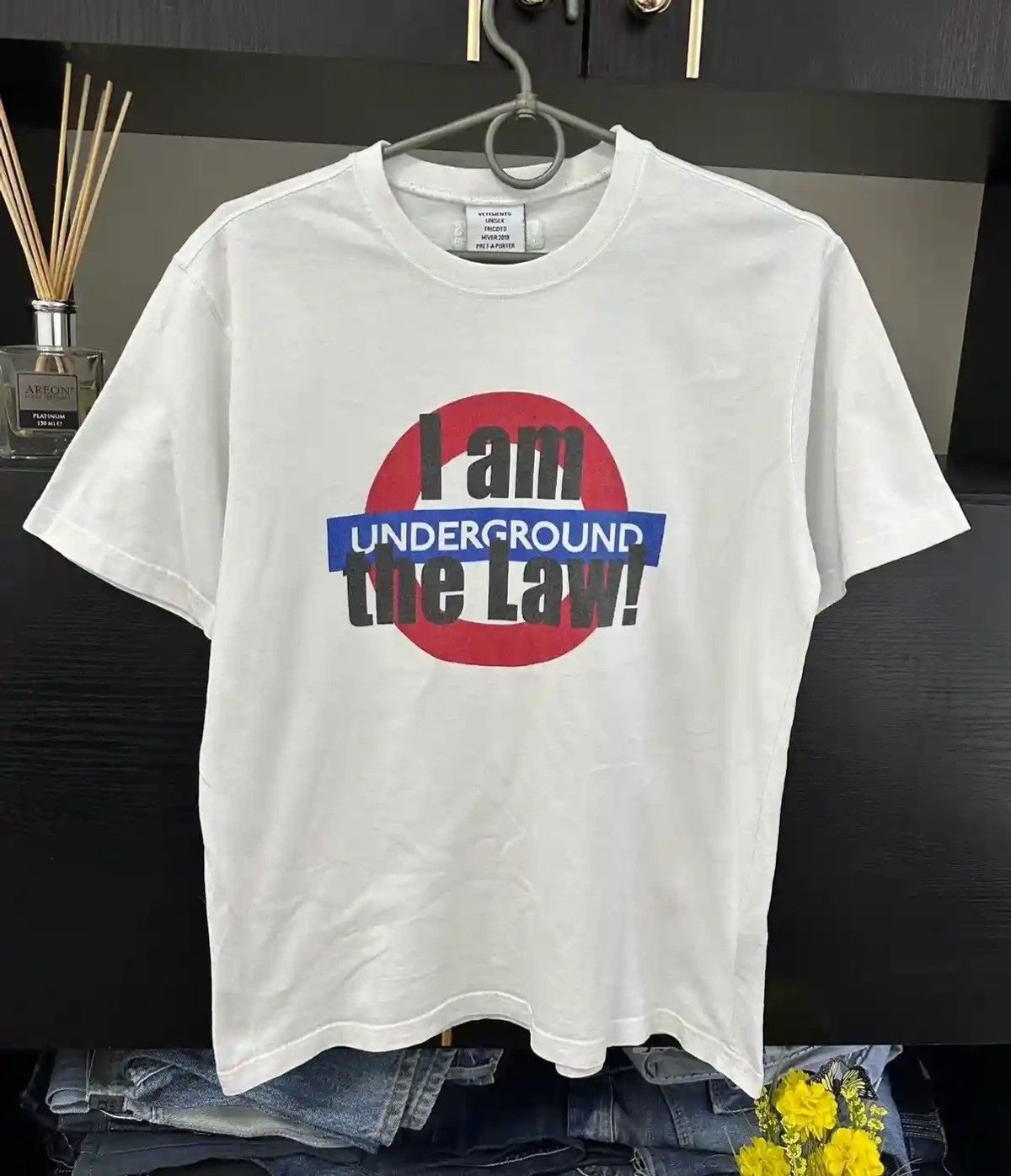 Vetements Vetements I am Undeground The Law! t-Shirt Rare Japan Style Size US S / EU 44-46 / 1 - 1 Thumbnail