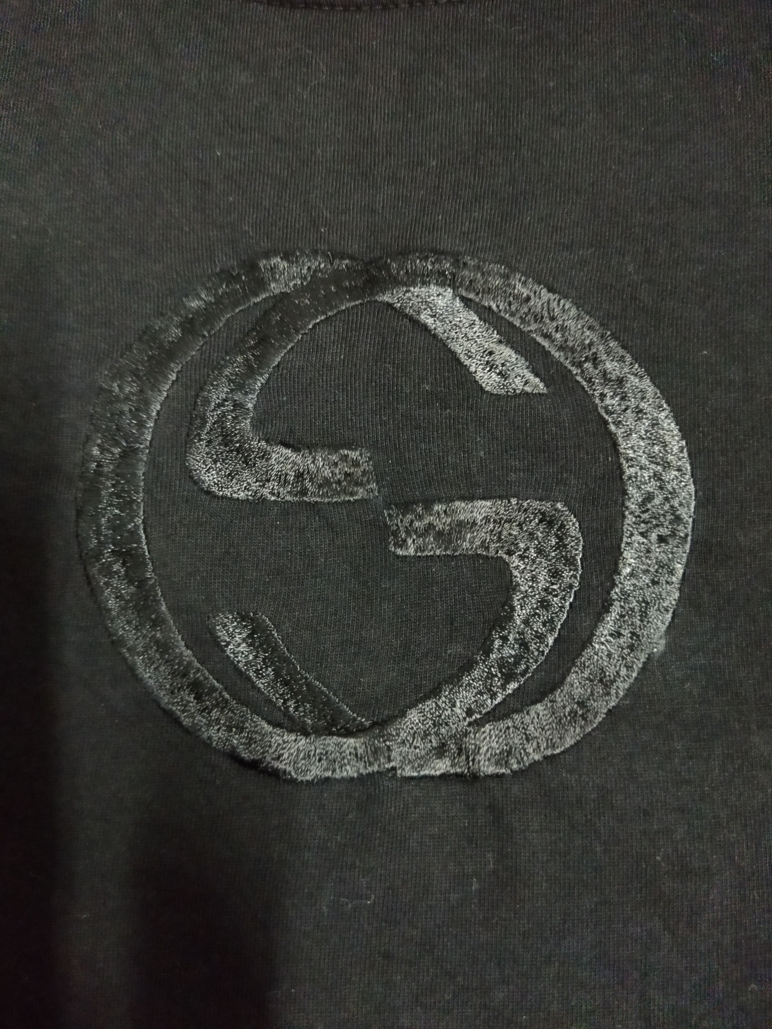 Gucci Vintage Gucci Embroidery Logo Tee Size US M / EU 48-50 / 2 - 3 Thumbnail