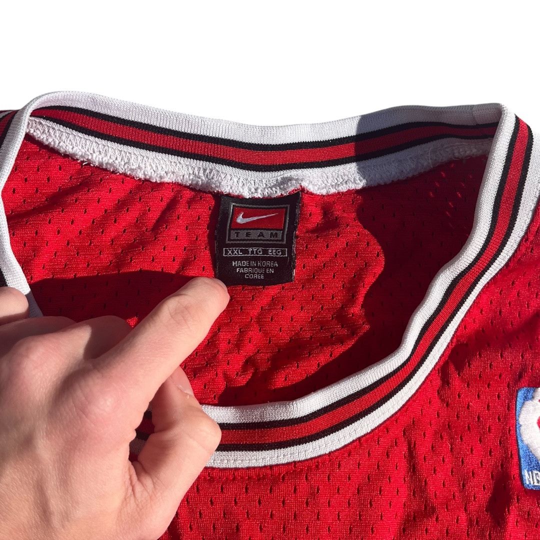 NBA × Nike × Vintage VINTAGE Nike Chicago Bills Tyson Chandler Jersey Size US XXL / EU 58 / 5 - 2 Thumbnail