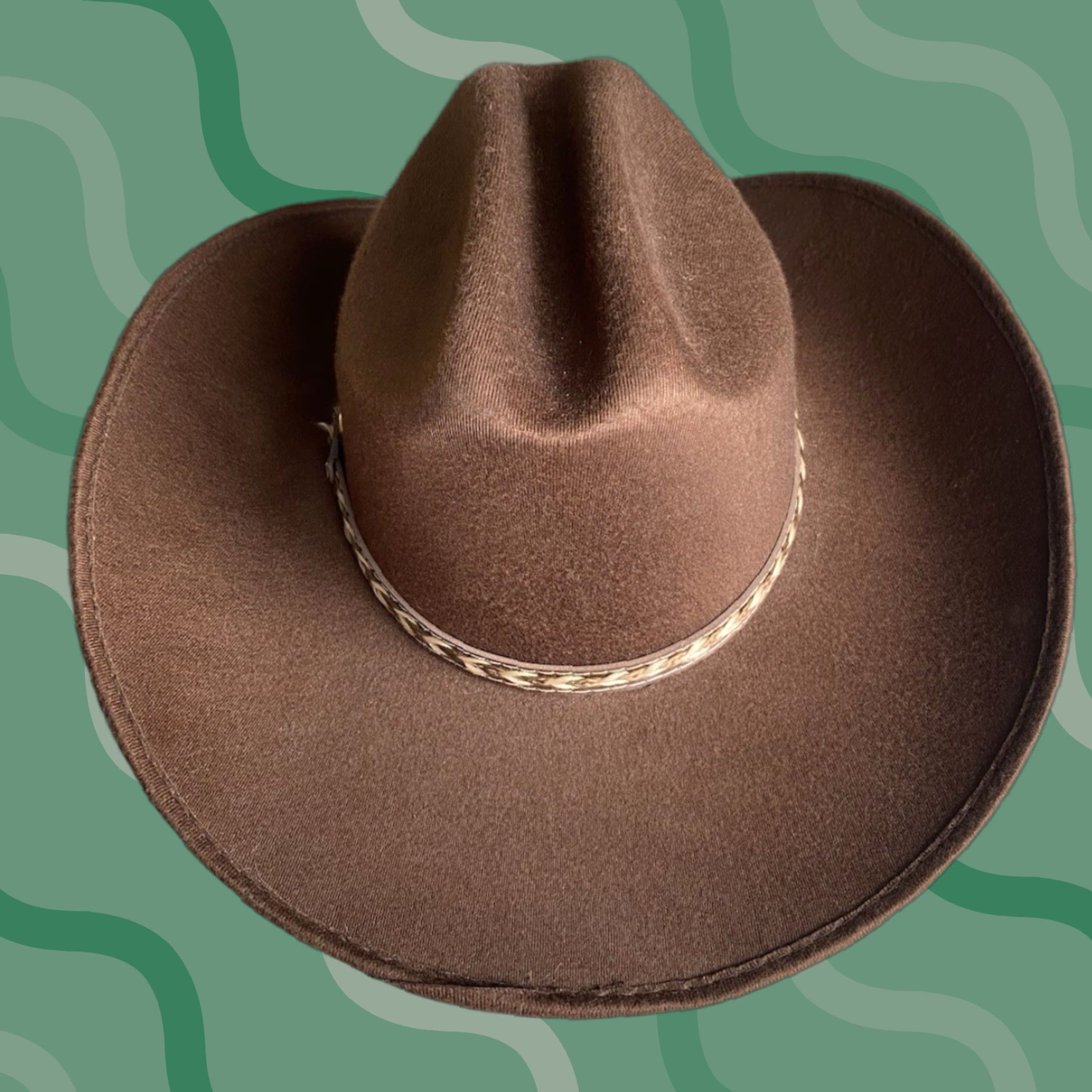 Pigalle Pigalle Cowboy Hat L/XL Unisex Adults Brown Made In Mexico Western 7X XXXXXX 7X Cowboy Hat Mens Womens Girls Boys Size ONE SIZE - 1 Thumbnail