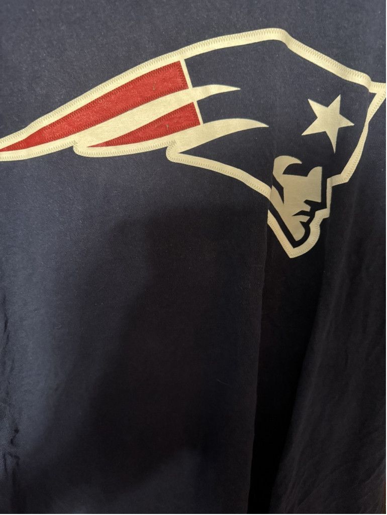 The Unbranded Brand New England Patriots Tom Brady Player Tee Men XL (?) Blue Size US XL / EU 56 / 4 - 4 Thumbnail