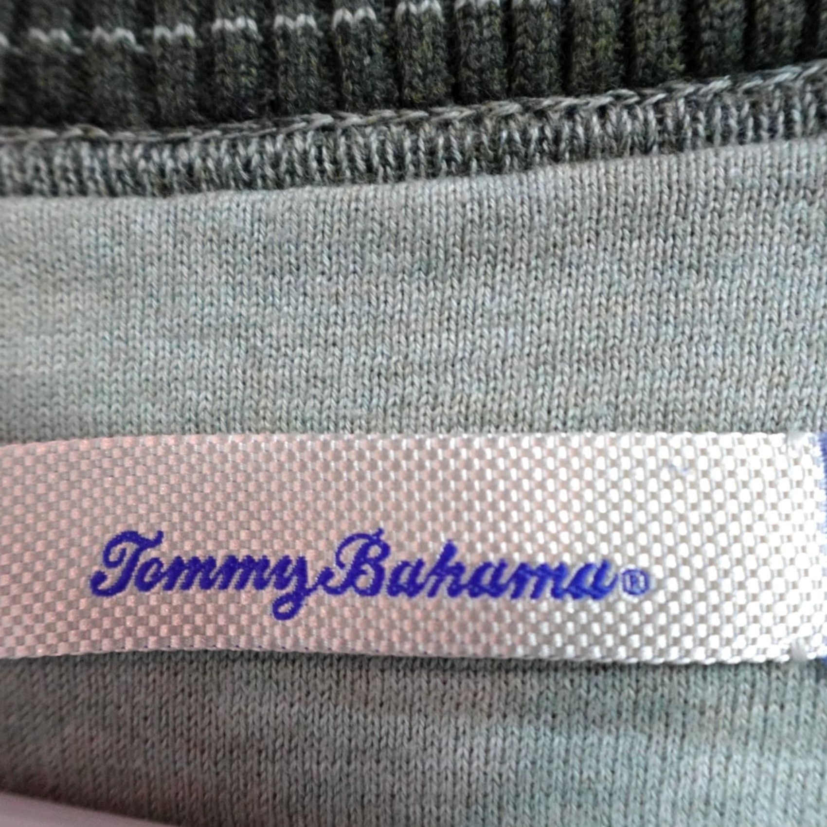 Tommy Bahama Tommy Bahama Sweater 2XL Green Long Sleeve 1/4 Zip Argyle Pullover Shirt Mens Size US XXL / EU 58 / 5 - 3 Thumbnail