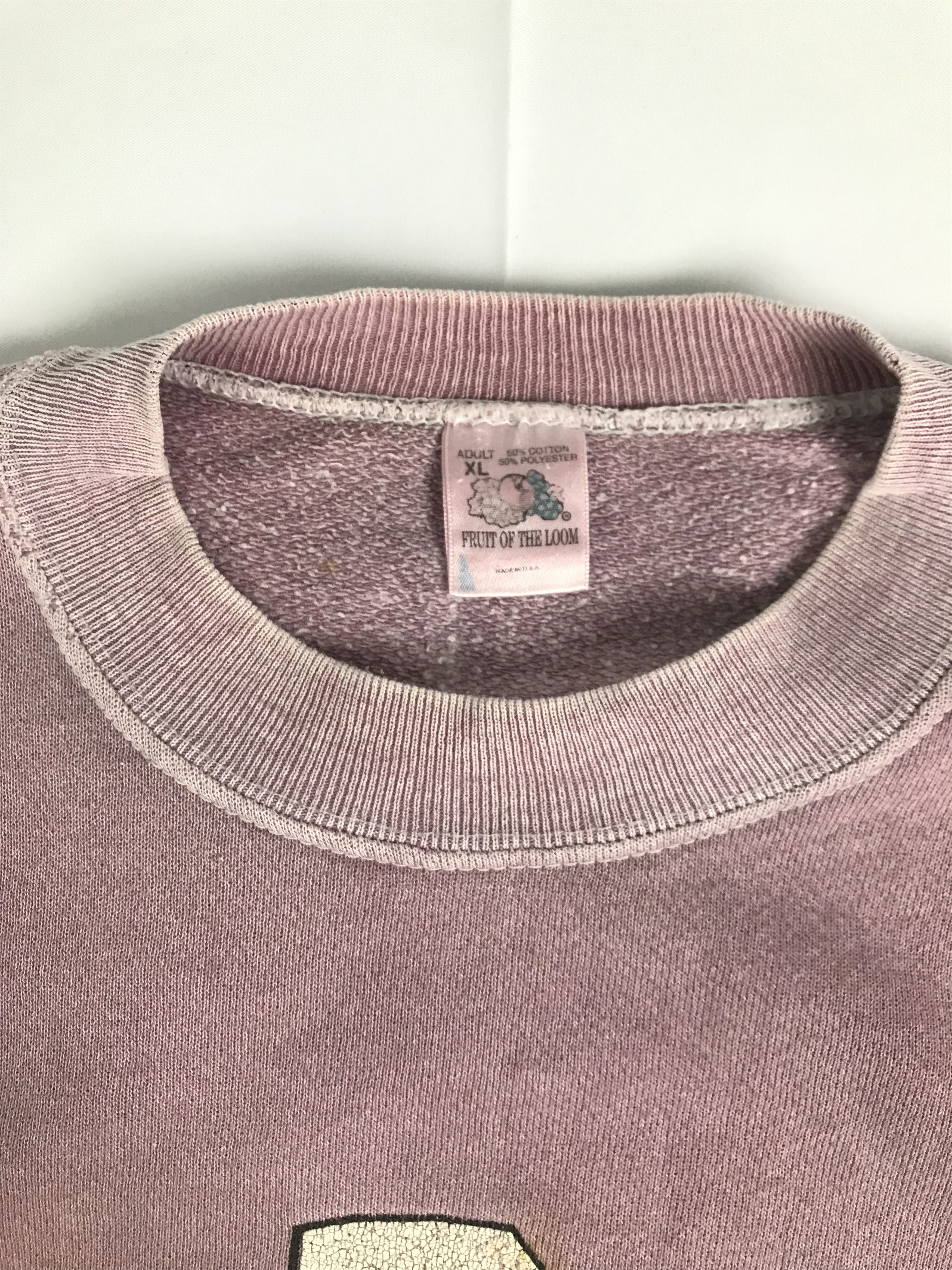 Fruit Of The Loom Vtg made in USA Fruit Of The Loom Sweatshirt Size US XL / EU 56 / 4 - 4 Thumbnail