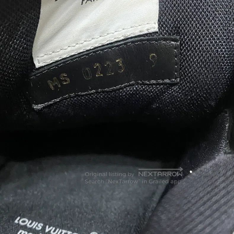 Louis Vuitton Louis Vuitton Trainer black and white denim board shoes Size US 9 / EU 42 - 7 Thumbnail