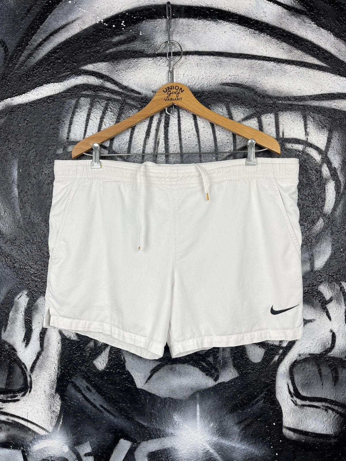 Nike Nike Vintage Cotton White Shorts Men’s Size M Size US 32 / EU 48 - 2 Thumbnail