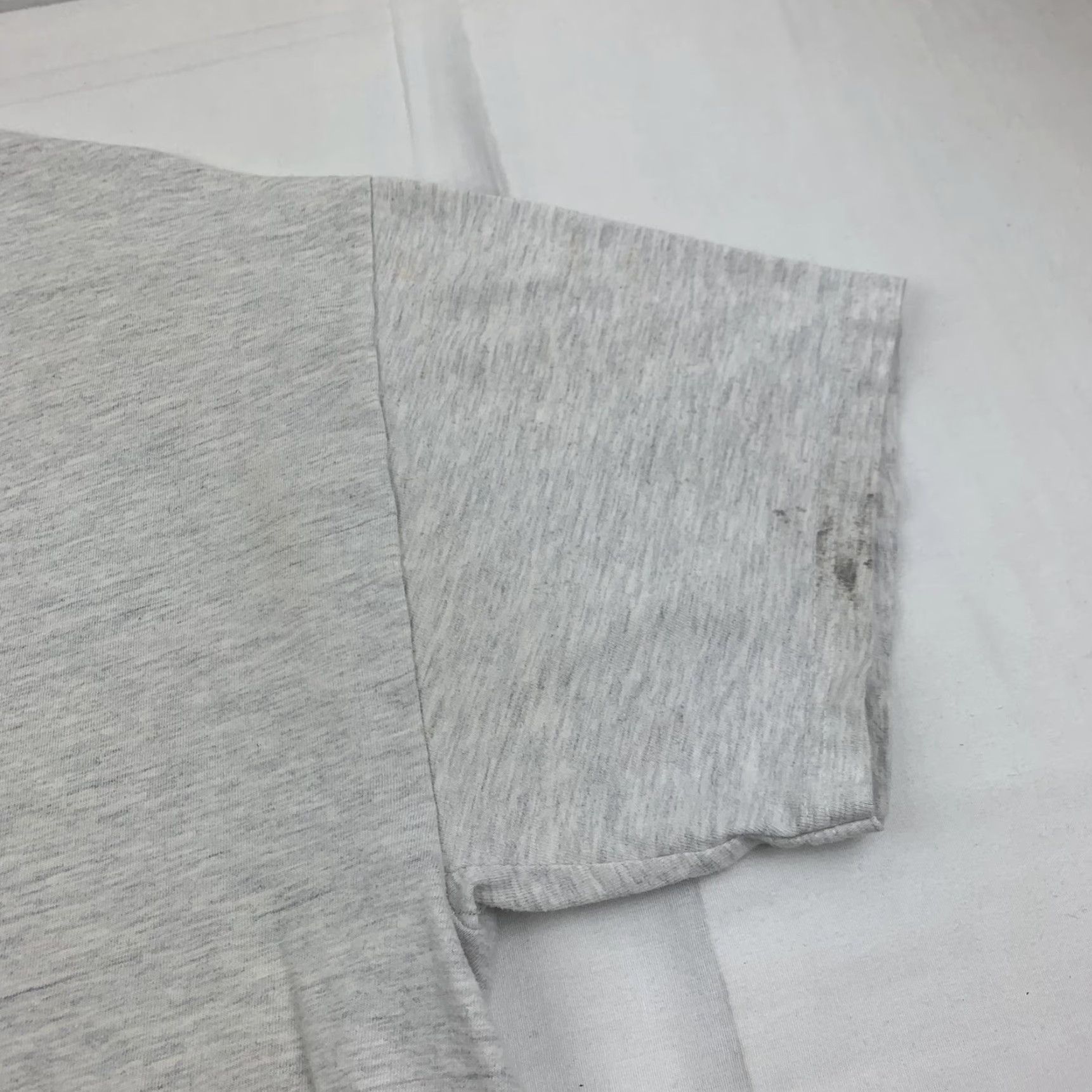 Hanes VINTAGE Martin Luther King Jr T Shirt Adult Large Gray Y2K Thrashed Distressed Size US L / EU 52-54 / 3 - 5 Thumbnail