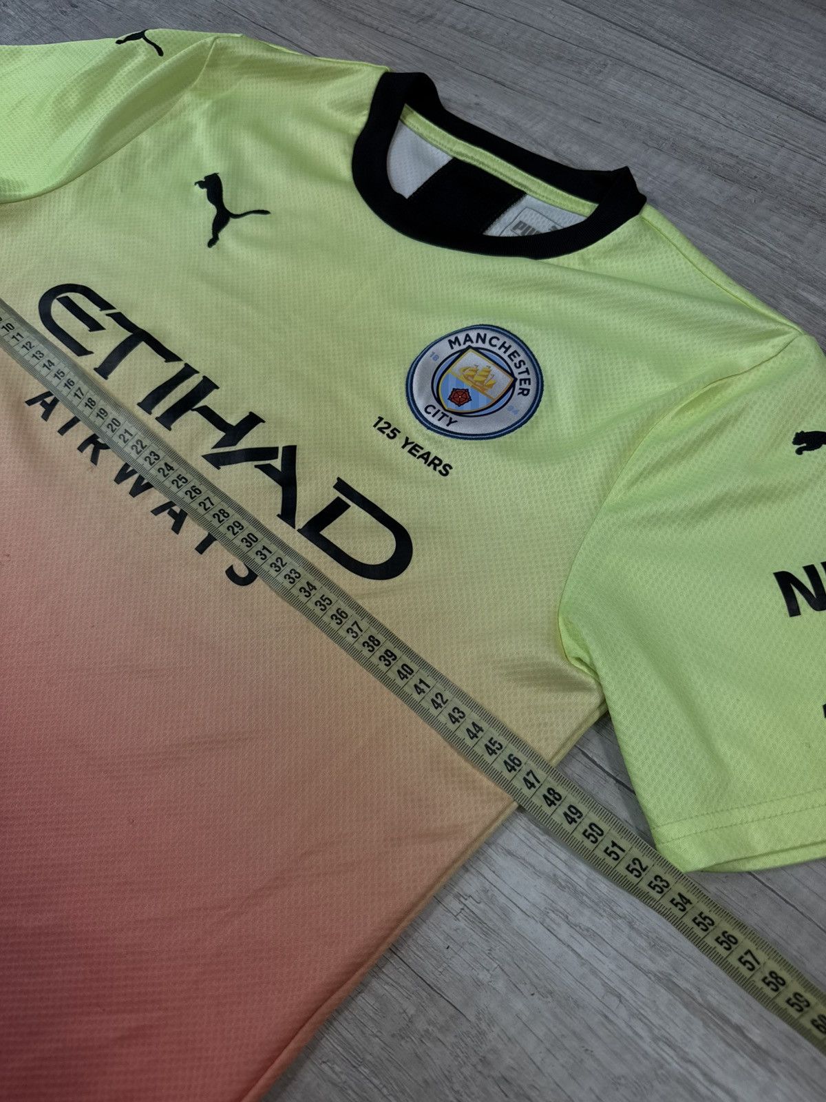 Adidas Manchester City 19/20 Puma Third Jersey 125 Years Size S Size US S / EU 44-46 / 1 - 15 Thumbnail