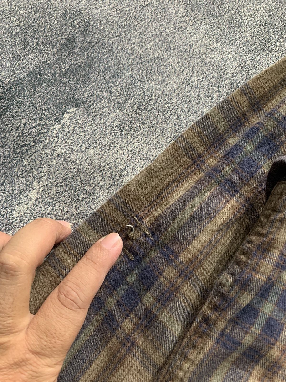 GOA GOA LGB Japanese Brand Plaid Hooded Western Flannel Size US M / EU 48-50 / 2 - 9 Thumbnail
