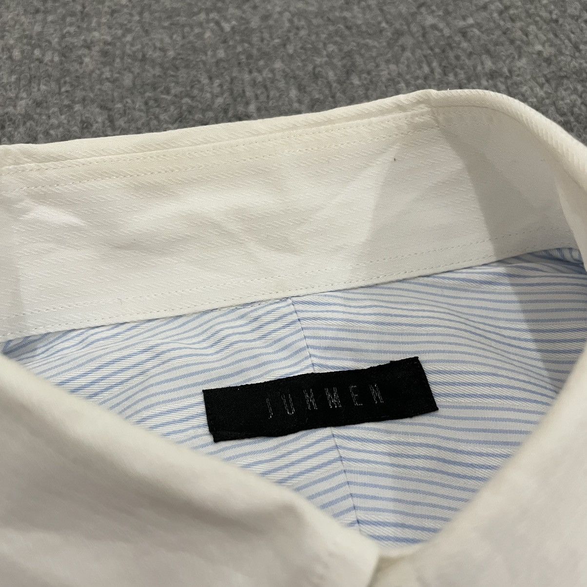 Japanese Brand Jun Men Button Up Shirt Workwear Yohji Yamamoto Style Size US M / EU 48-50 / 2 - 4 Thumbnail