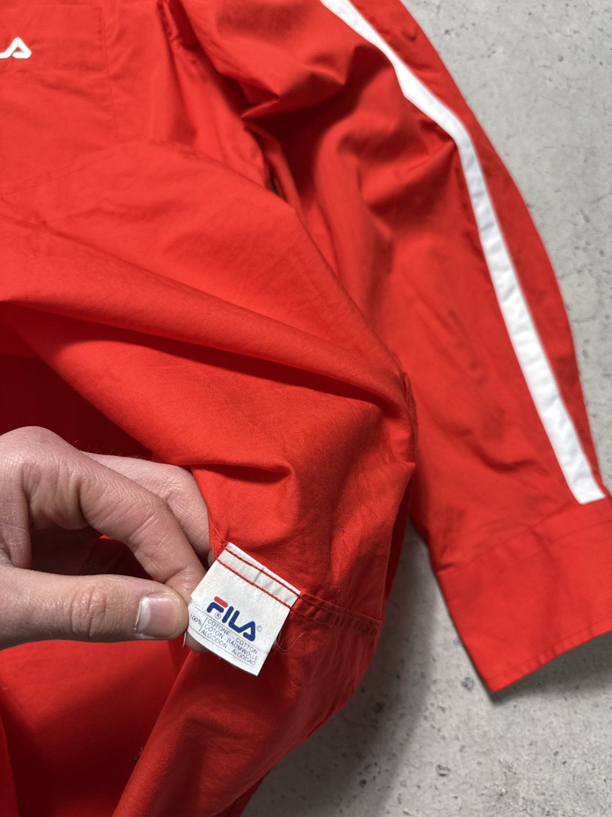 Fila Fila Ferrari Vodafone Vintage Racing Button Up Shirt Size US XL / EU 56 / 4 - 6 Thumbnail