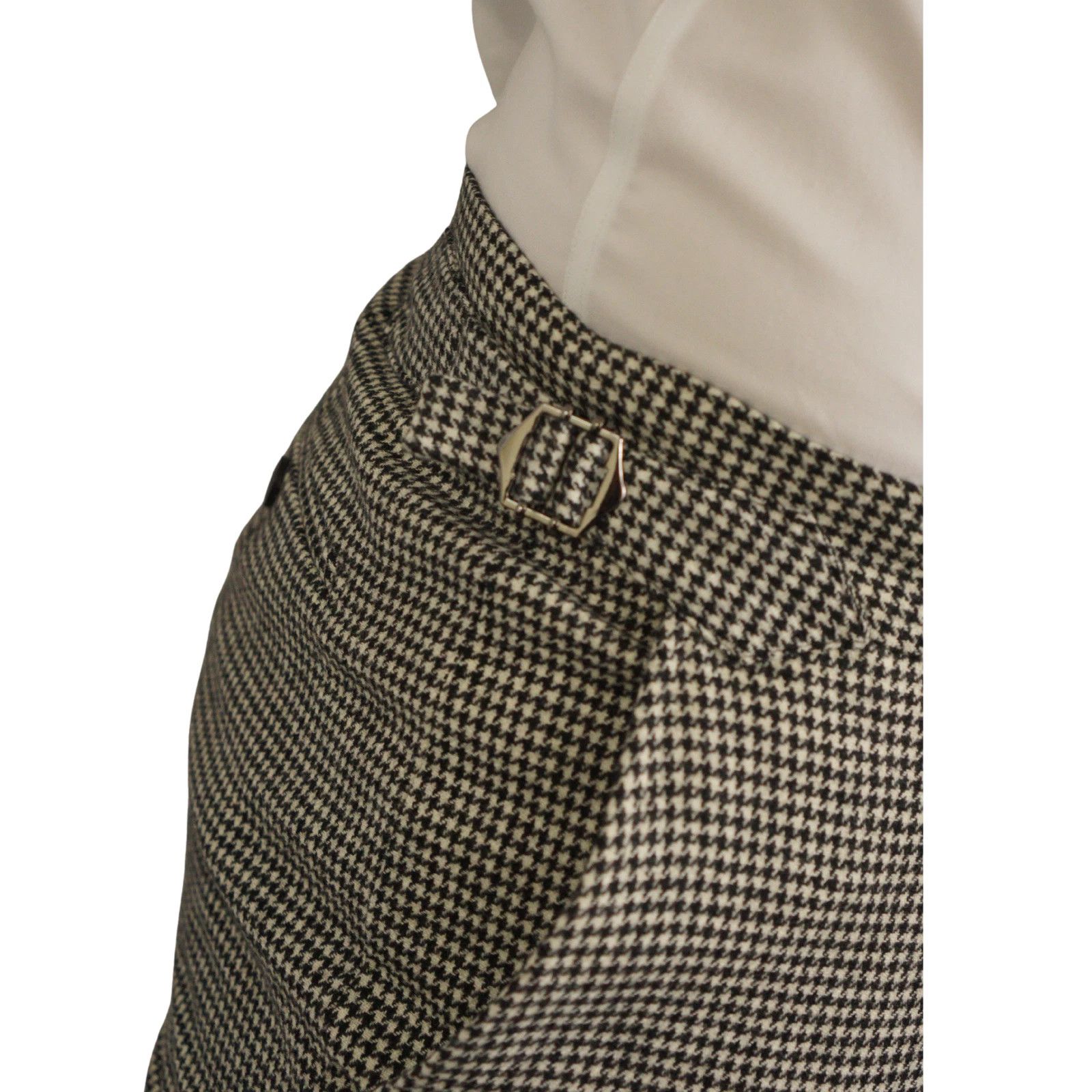 Suitsupply Men Suitsupply Suit Havana Grey Checked Wool & Cashmere US40 Size 40R - 8 Thumbnail