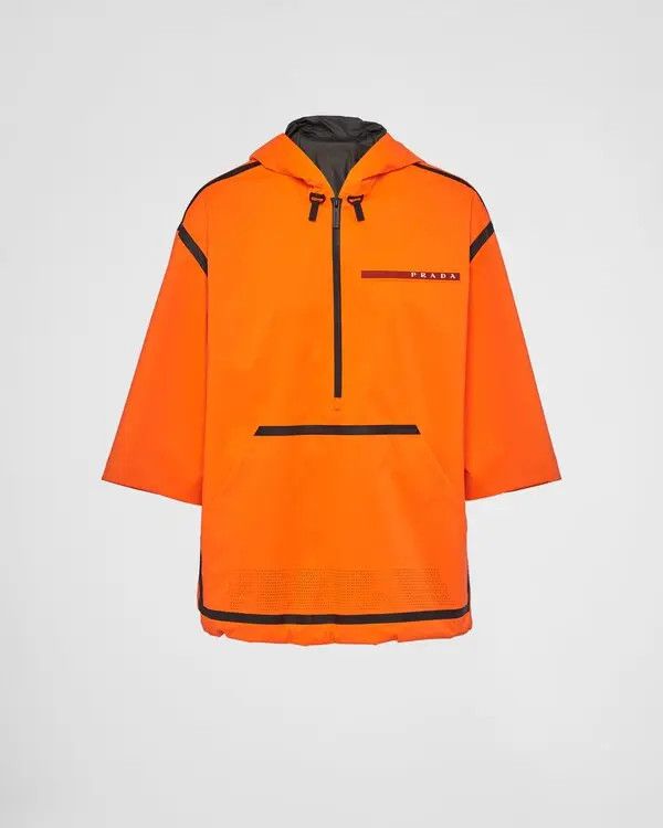Prada o1bcso1str1025 Short-Sleeve Extreme Tex Light Hooded Shirt Size US L / EU 52-54 / 3 - 1 Thumbnail