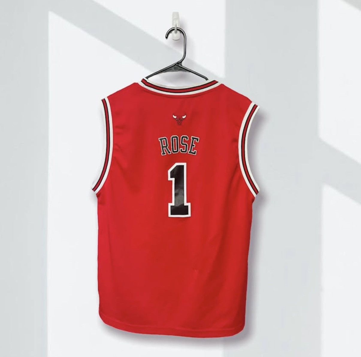 NBA NBA Adidas Chicago Bulls Derrick Rose #1 Basketball Jersey Size US L / EU 52-54 / 3 - 2 Thumbnail
