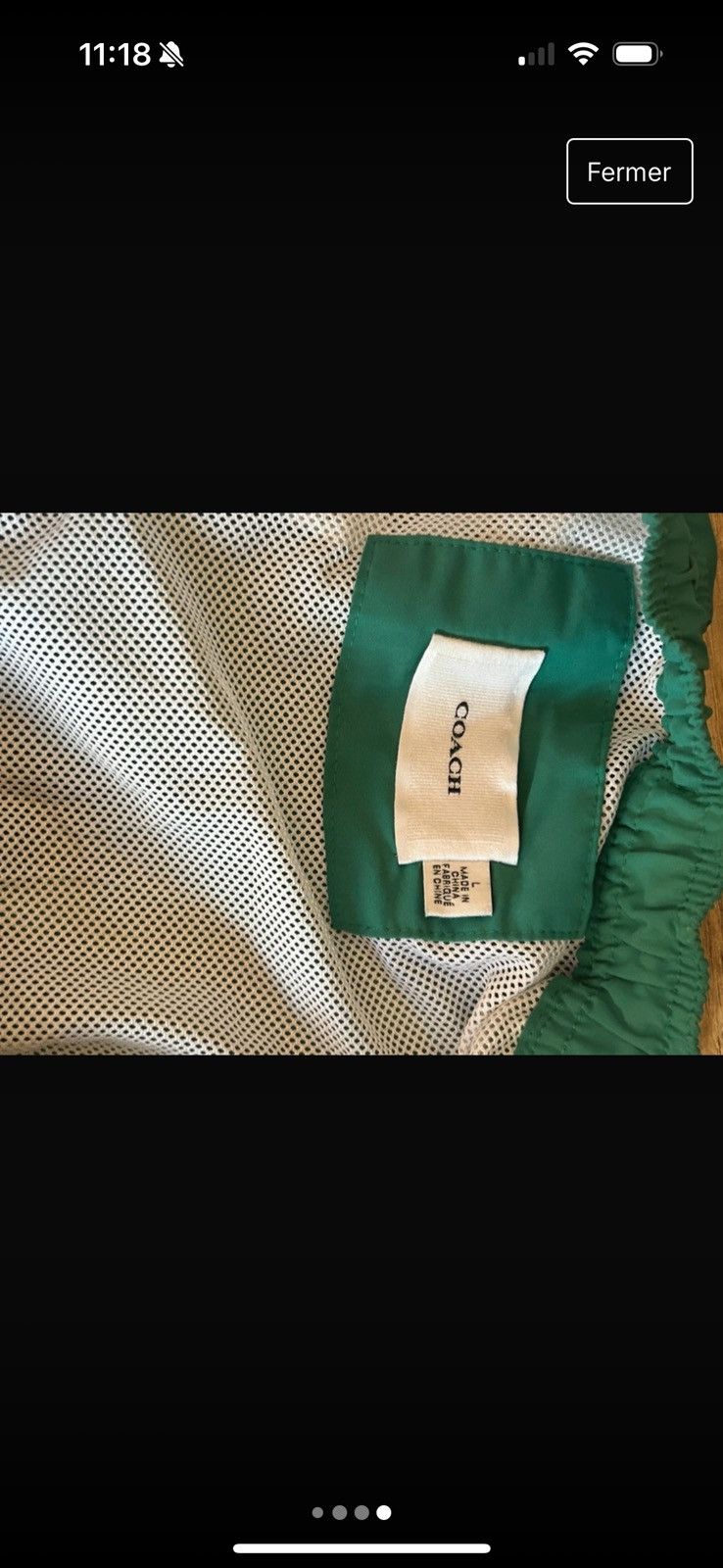 Coach Short coach water reactive Size US 31 - 4 Thumbnail