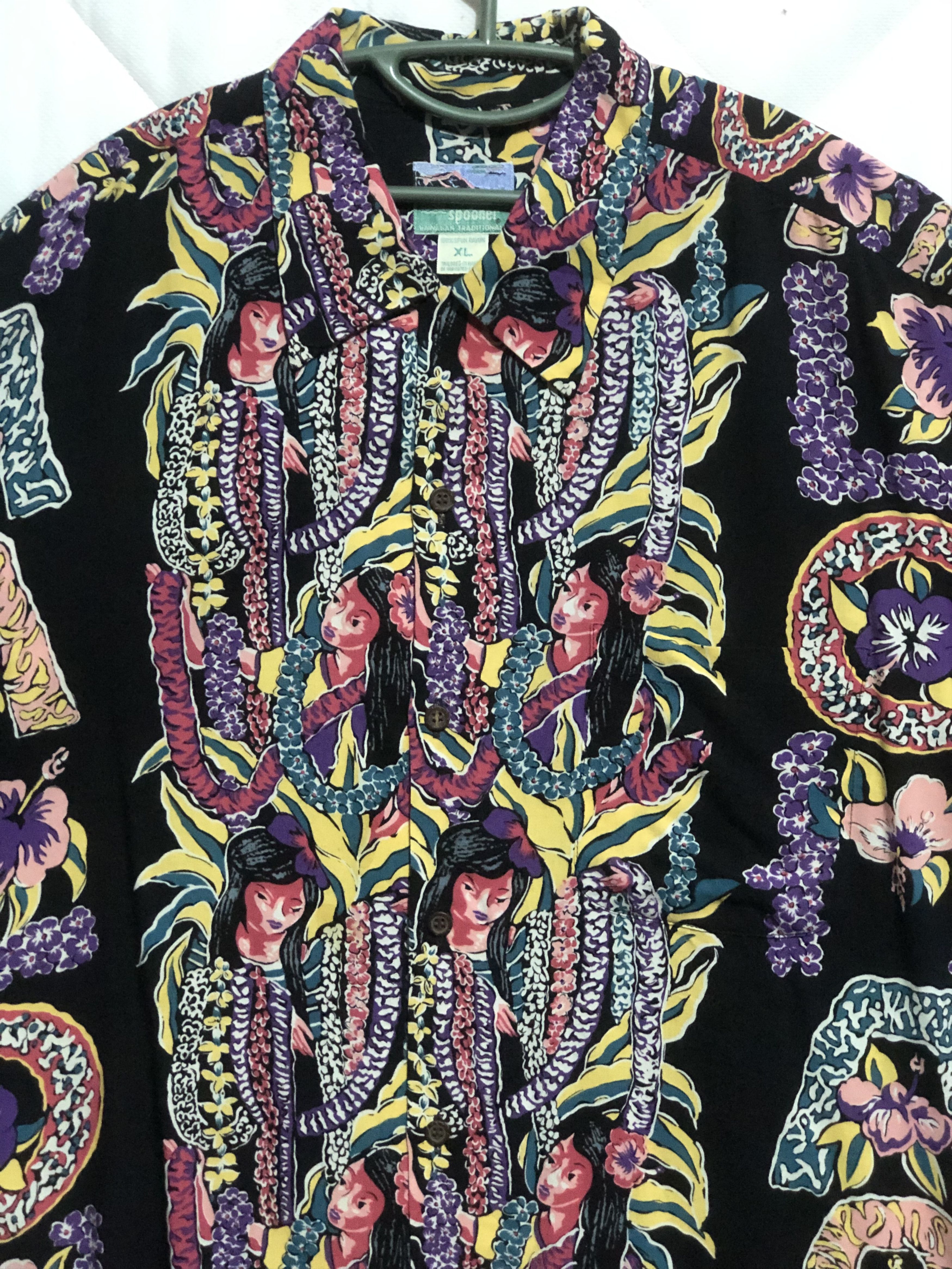 Reyn Spooner Vintage 80s reyn spooner rayon Hawaiian shirt Size US XL / EU 56 / 4 - 2 Thumbnail