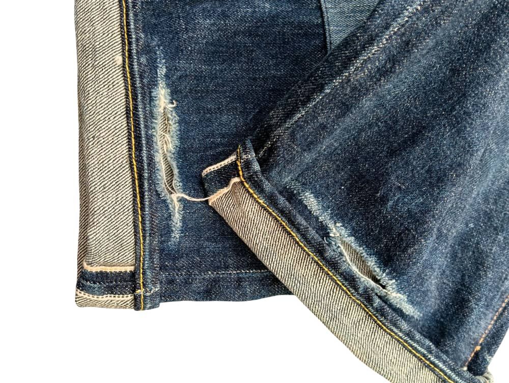 Evisu × Vintage Vintage Evis Selvedge Denim Custom Made Distressed Size US 31 - 4 Thumbnail