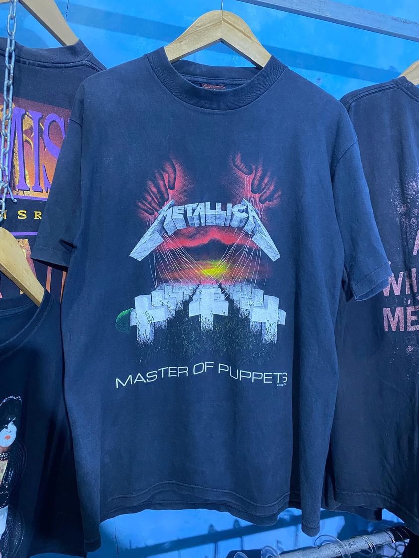 Metallica × Vintage Metallica Album Master of the Puppets 87’s Official ...