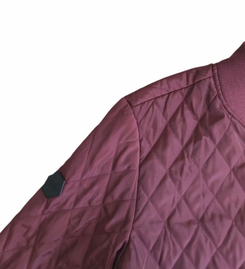Kangol Kangol Quilted Zip Bomber Burgundy Size US M / EU 48-50 / 2 - 5 Thumbnail