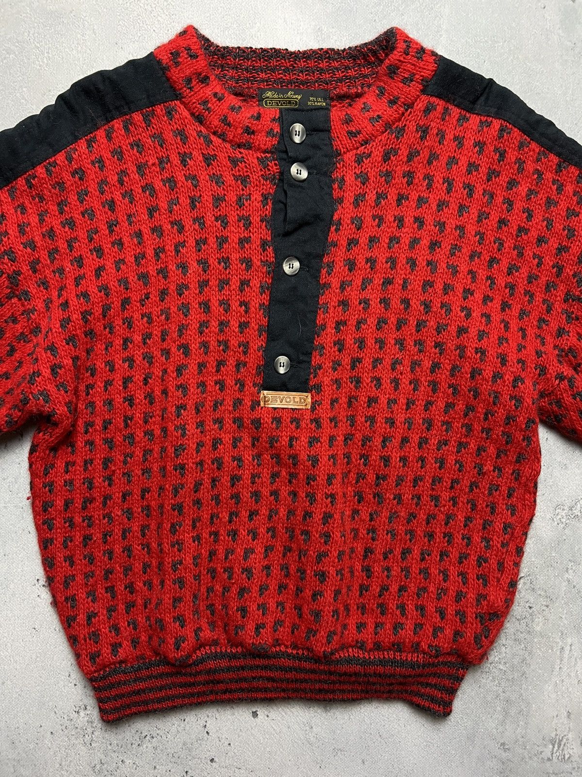 Dale Of Norway Vintage Devold Made In Norway Crazy Wool Warm Sweater y2k Size US L / EU 52-54 / 3 - 6 Thumbnail