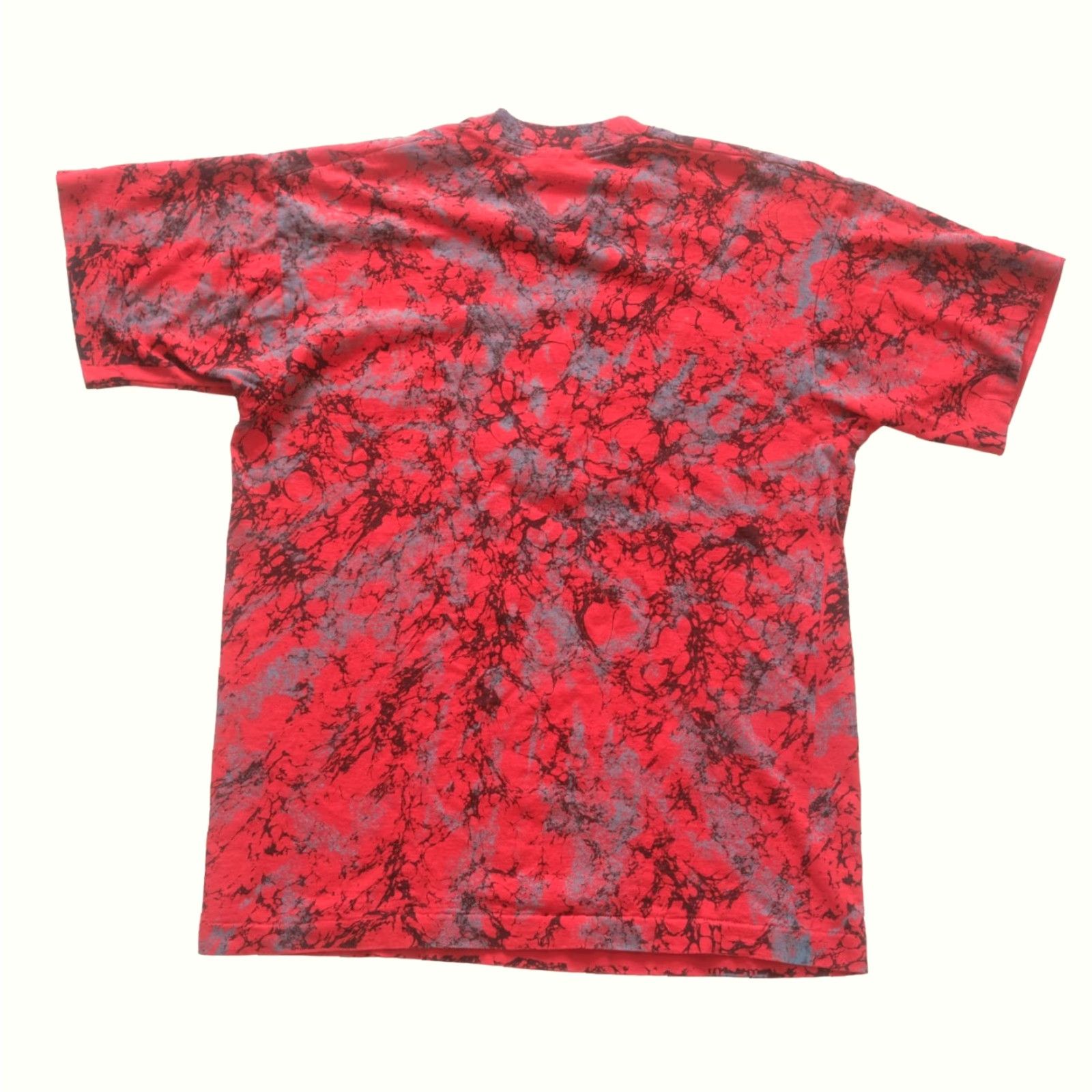 Fruit Of The Loom VINTAGE FRUIT OF THE LOOM T-SHIRT Shirt Men 80s 90s SNAP ON TOOL RACING USA AOP ALL OVER PRINT Red L Size US L / EU 52-54 / 3 - 3 Thumbnail