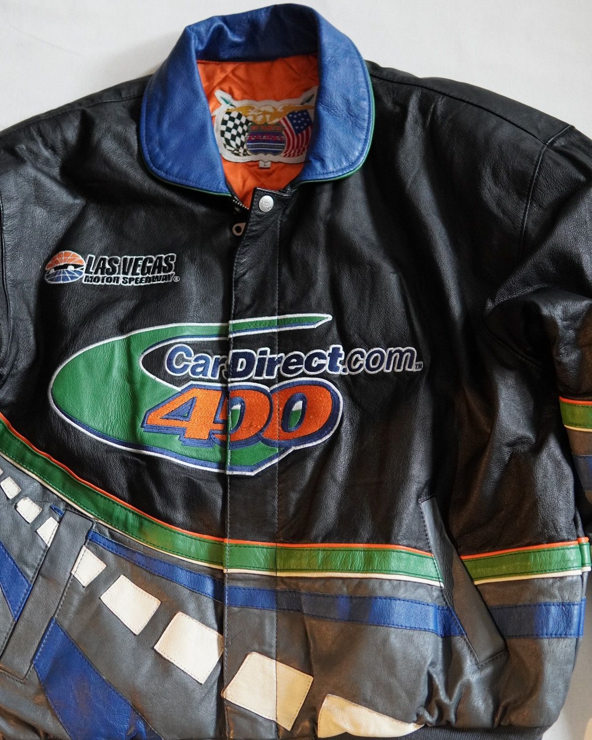 Jeff Hamilton Jeff Hamilton CarsDirect 400 leather jacket Size US L / EU 52-54 / 3 - 7 Thumbnail