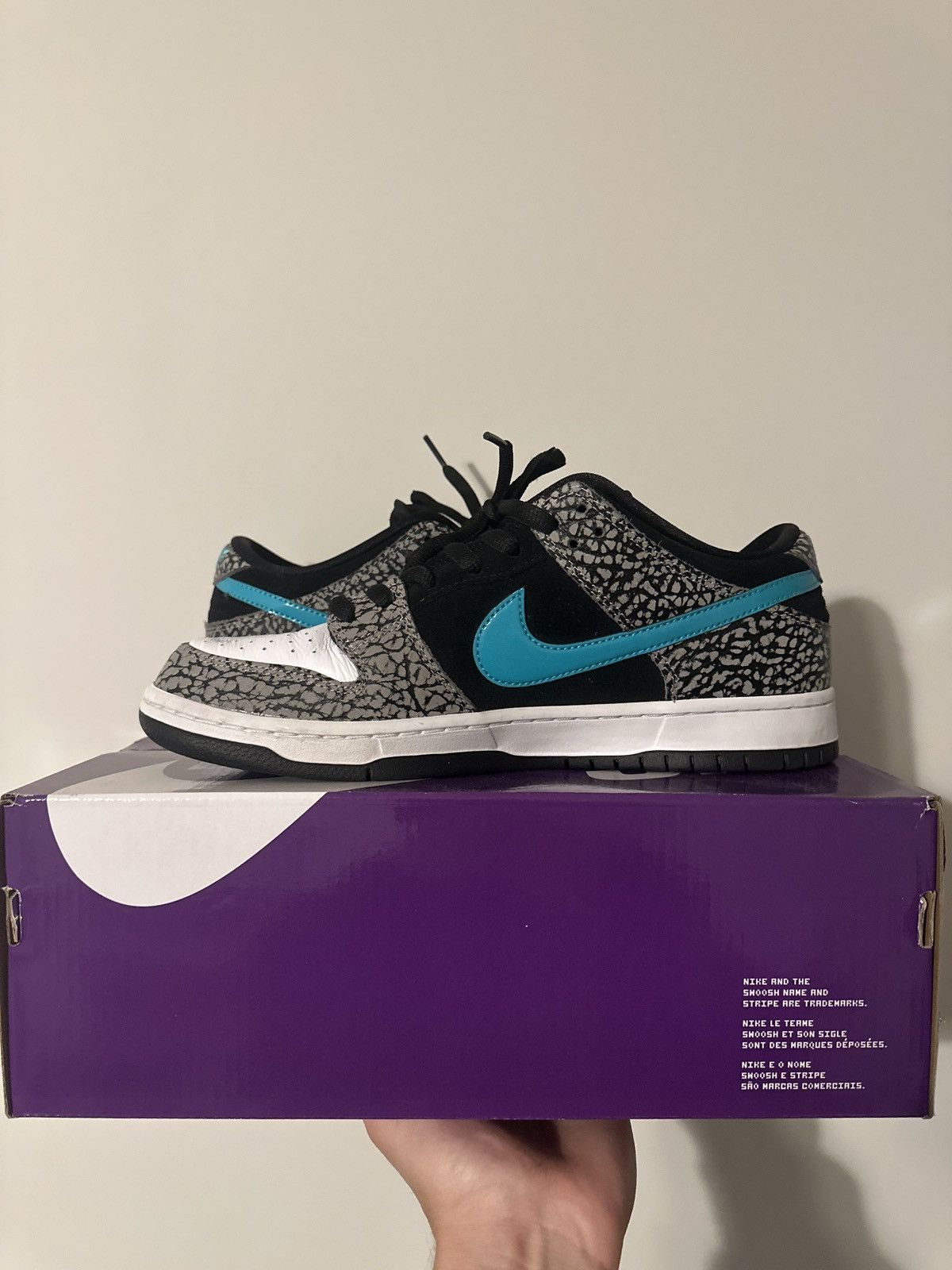Nike SB Nike SB Dunk Low Pro Atmos Elephant Size US 10.5 / EU 43-44 - 5 Thumbnail