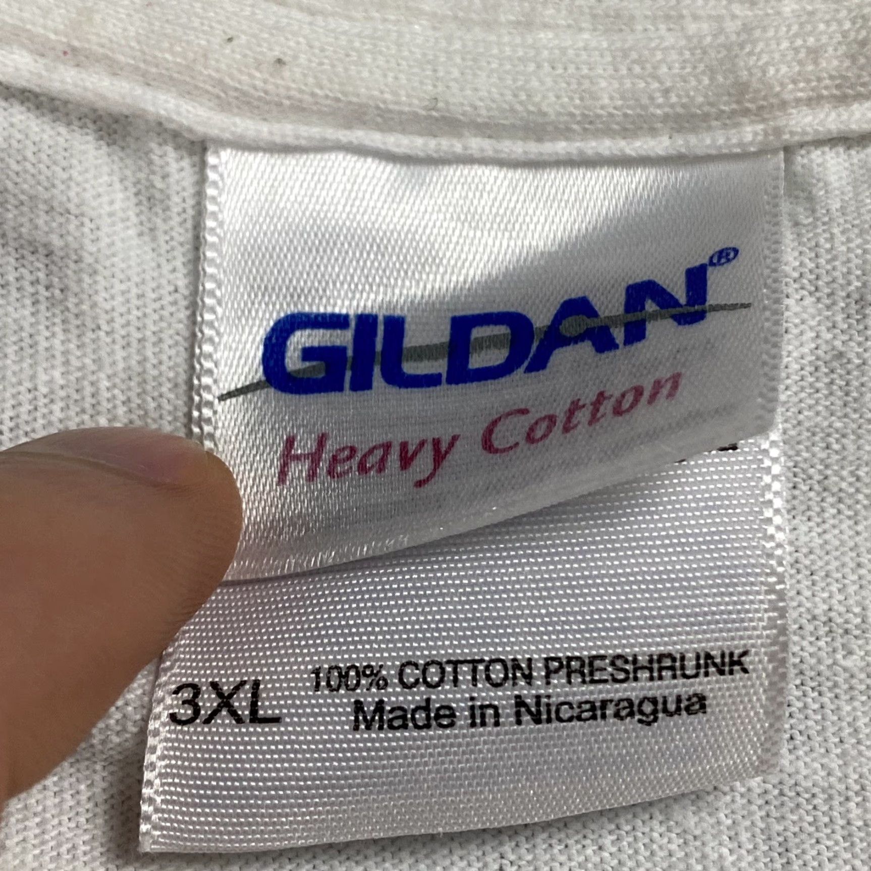 Gildan VINTAGE Y2K GILDAN RECORDS RAP TEE 3XL WHITE HIP HOP HARLEM MIKE WALROND MENS Size US XXL / EU 58 / 5 - 3 Thumbnail