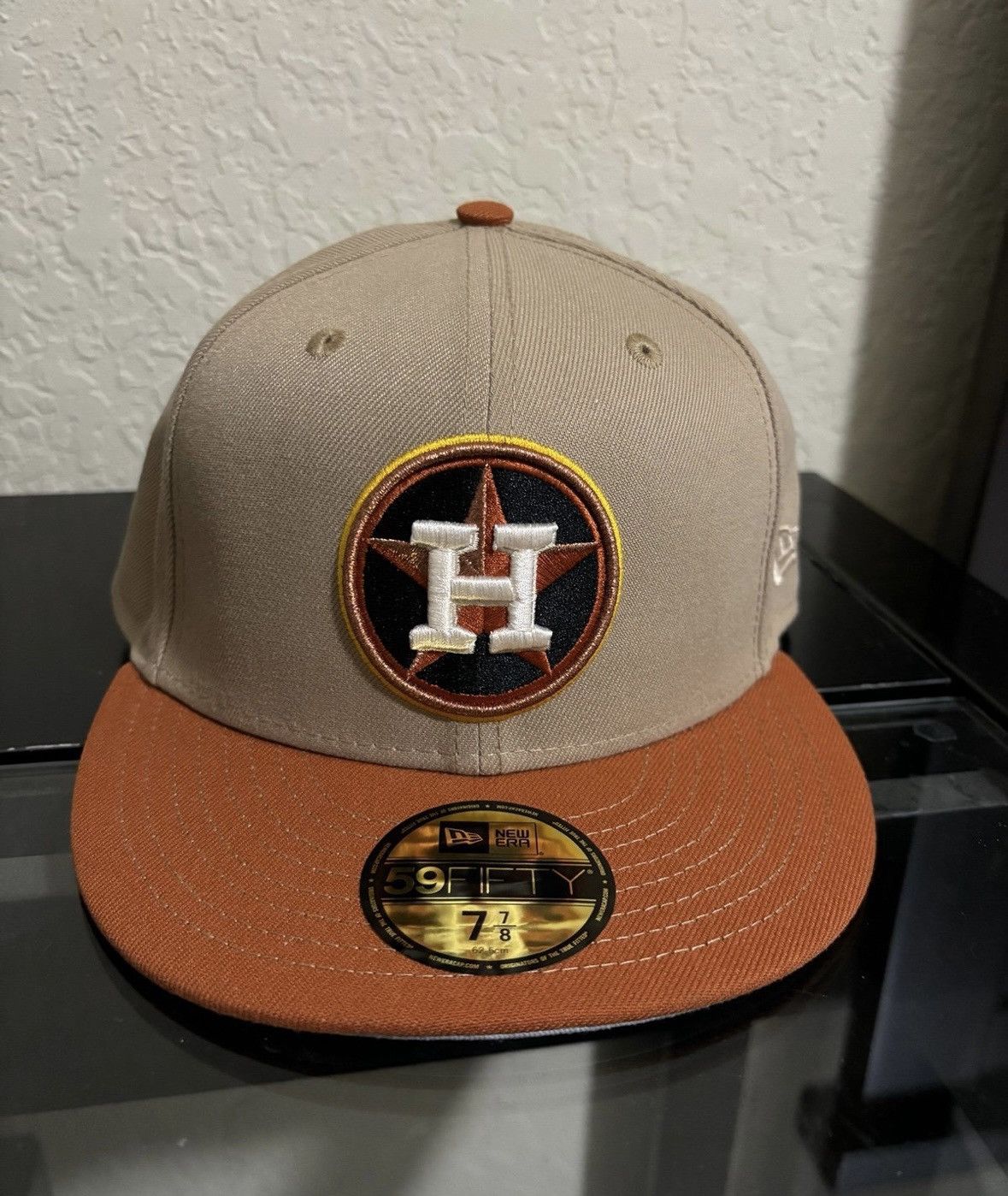 MLB × New Era New Era 59Fiftey Houston Astros Fitted Hat 7 7/8 Size ONE SIZE - 1 Thumbnail
