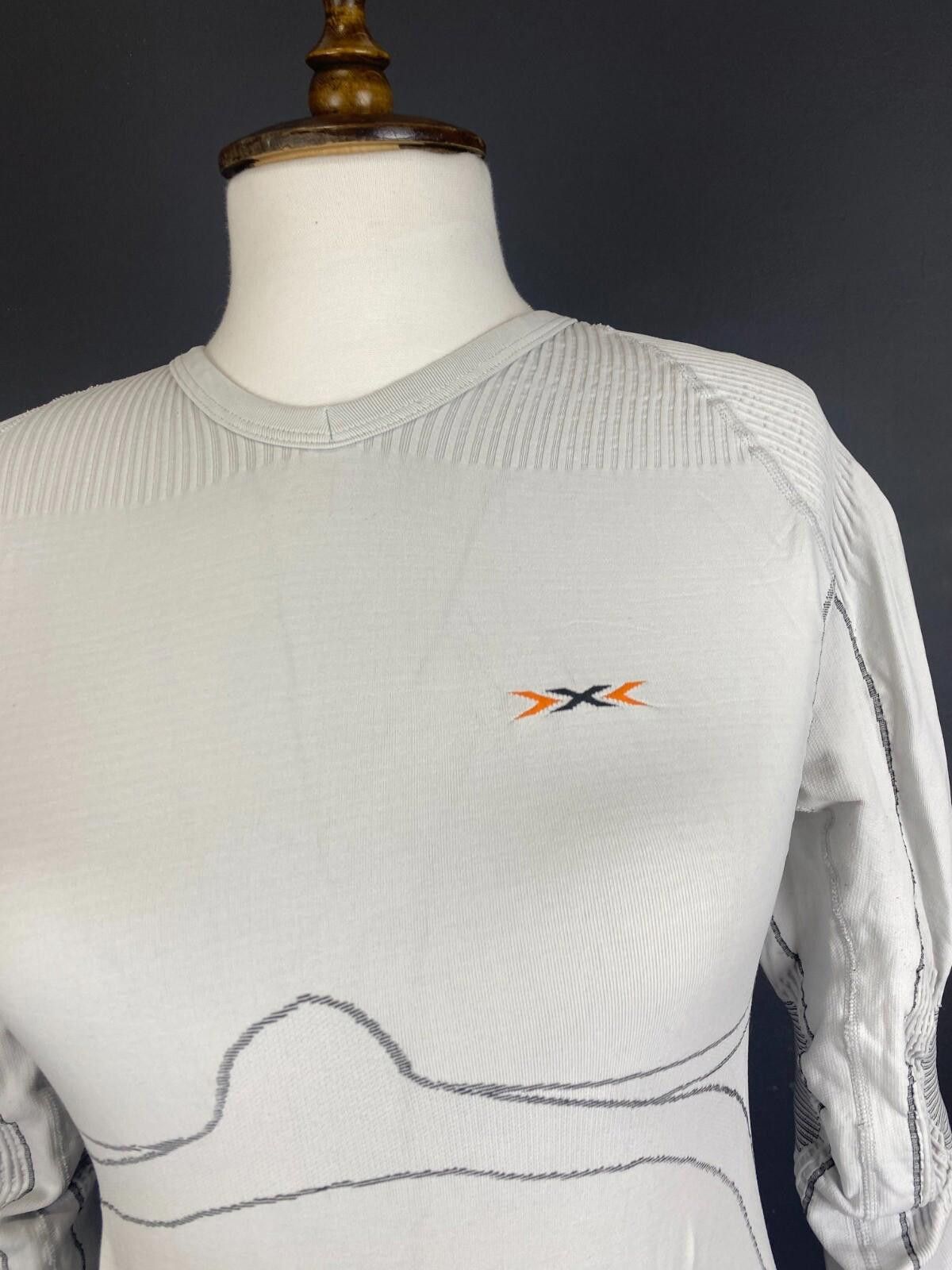 Designer X-Bionic White Long Sleeve Top Jersey Thermo Short Size S/M Size M / US 6-8 / IT 42-44 - 5 Thumbnail