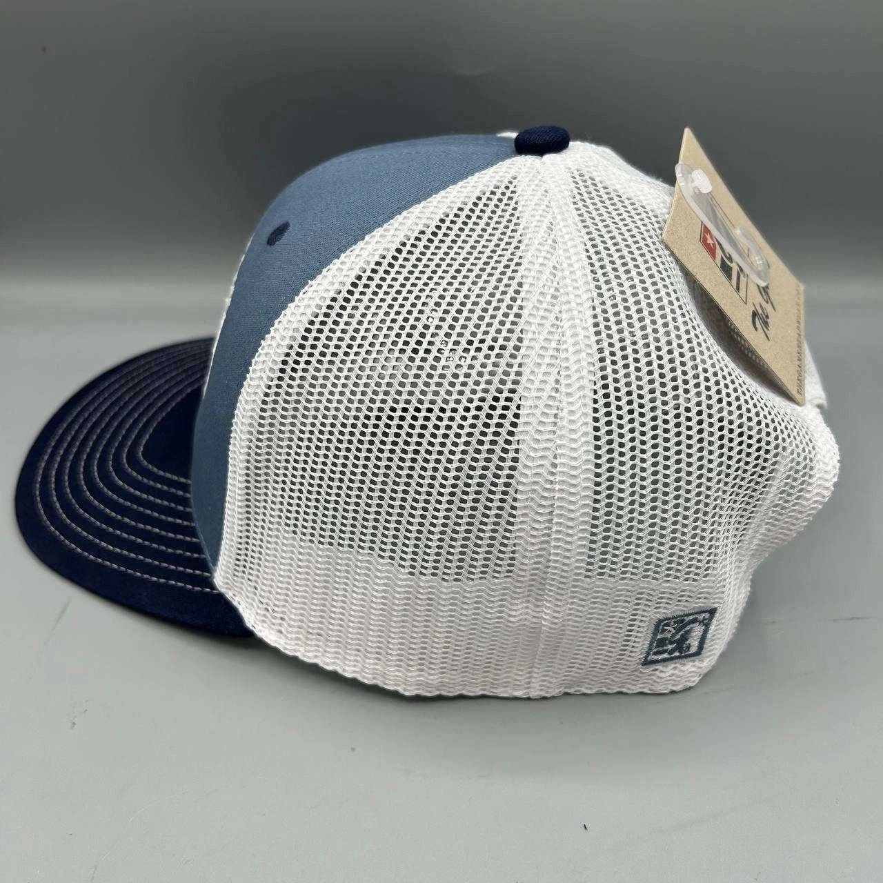 The Game Pismo Beach California Trucker Hat Men Blue White Snap Back Size ONE SIZE - 7 Thumbnail