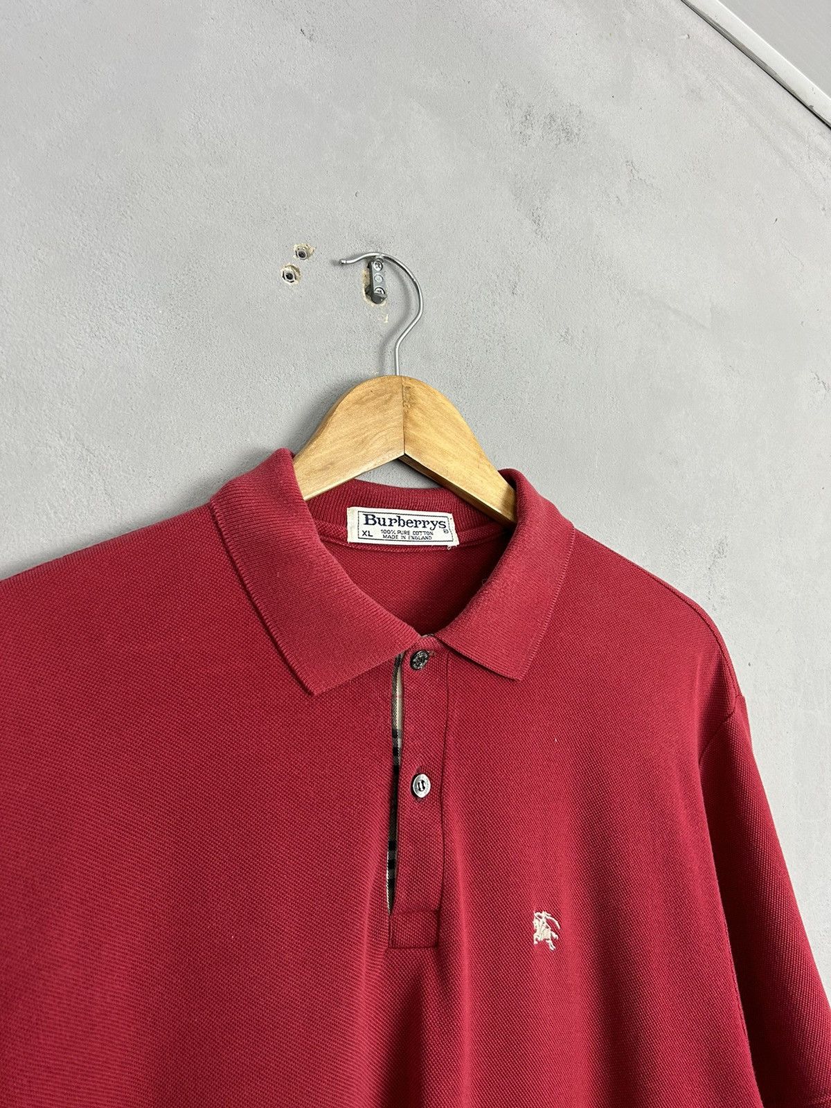 Burberry Burberrys vintage polo shirt Size US XL / EU 56 / 4 - 4 Thumbnail