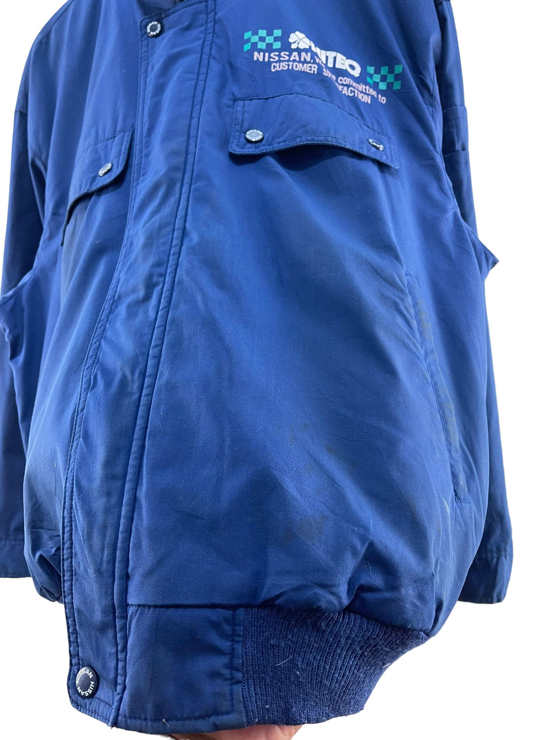 Nissan Vintage Nissan Racing Bomber Jacket Size US L / EU 52-54 / 3 - 10 Thumbnail