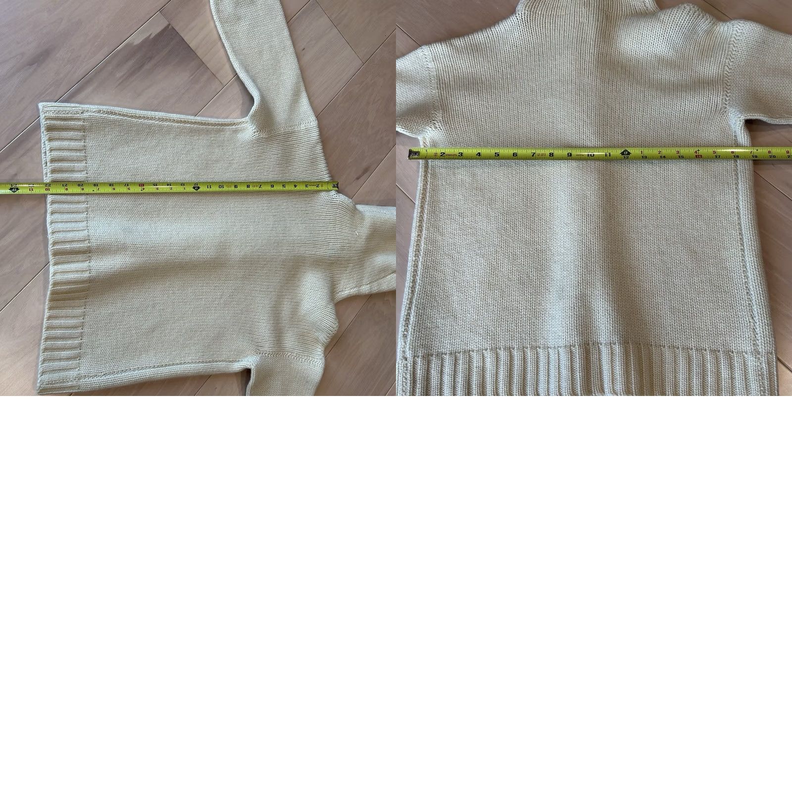 Vintage VINTAGE Neusteters Sports Shop Hooded Cardigan Sweatshirt Wool Ivory Women S Size S / US 4 / IT 40 - 8 Thumbnail