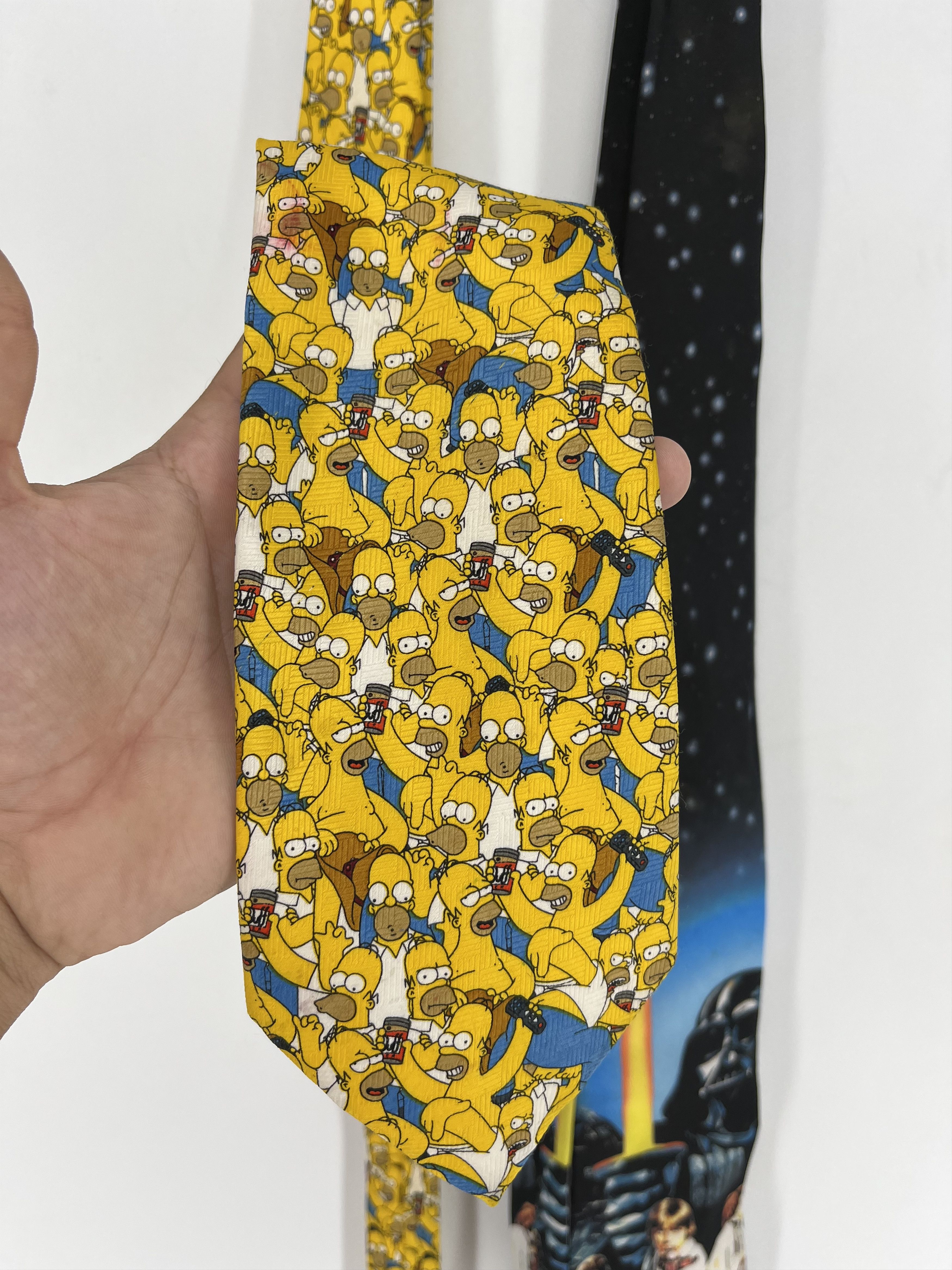 Star Wars × The Simpsons × Vintage Rare The Simpsons Star Wars Lot Of 2 Vintage 90s Size ONE SIZE - 8 Thumbnail