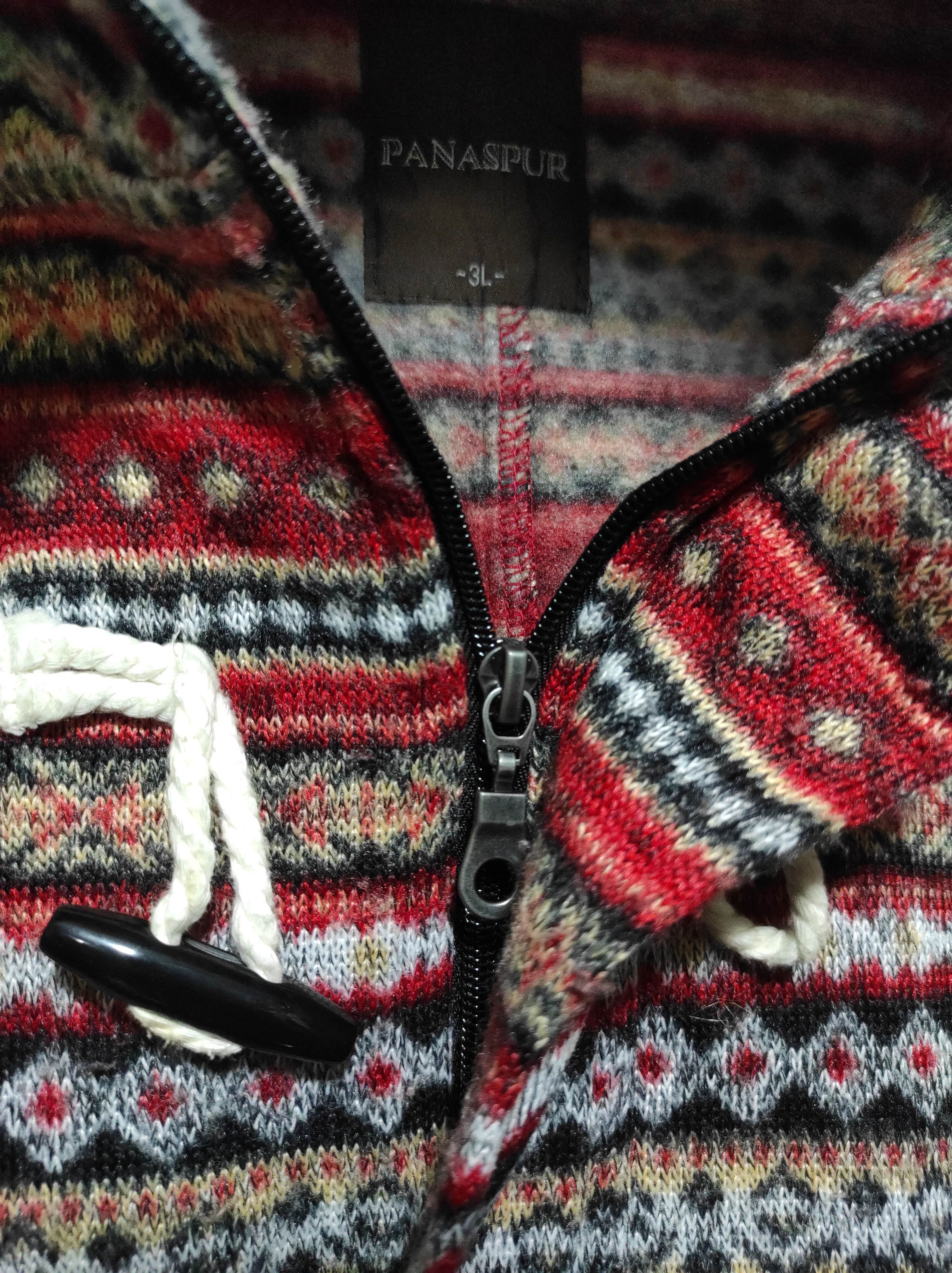 Japanese Brand Panaspur button zip fur hoodie ifsix LGB style Size US L / EU 52-54 / 3 - 11 Thumbnail