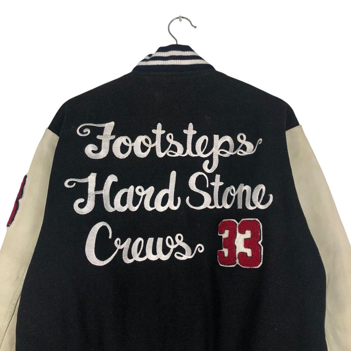 Vintage 🔥VINTAGE VARSITY JACKET LEATHER GUMUINTL UNION MADE Size US M / EU 48-50 / 2 - 11 Thumbnail