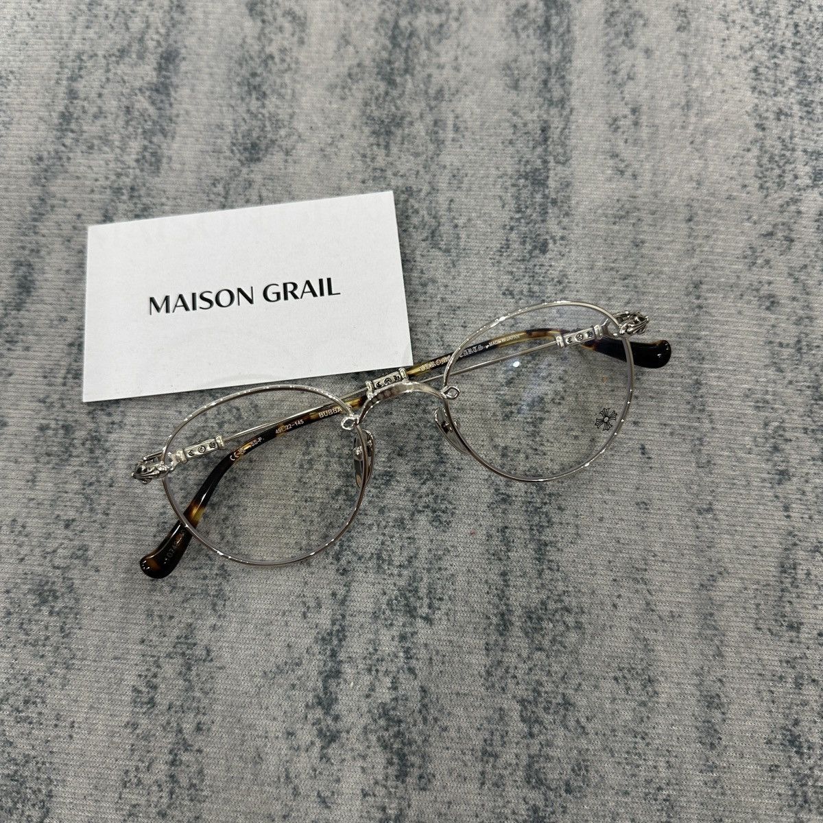 Chrome Hearts CHROME HEARTS BUBBA - A SS/PLASTIC EYEGLASSES Size ONE SIZE - 1 Thumbnail